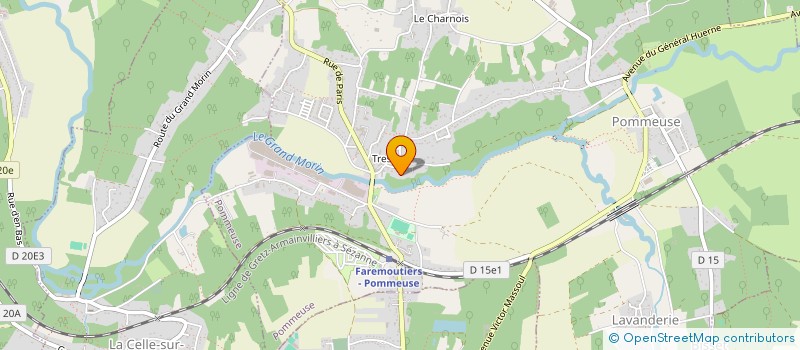 localisation de l'entreprise EGAL SASU à POMMEUSE