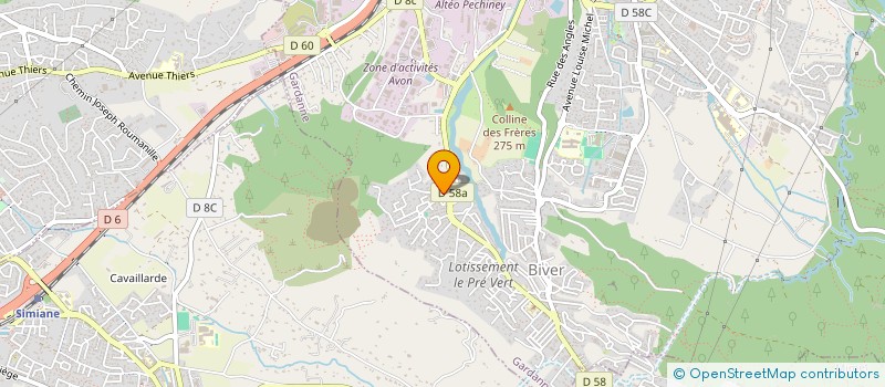 localisation de l'entreprise EGALES à GARDANNE
