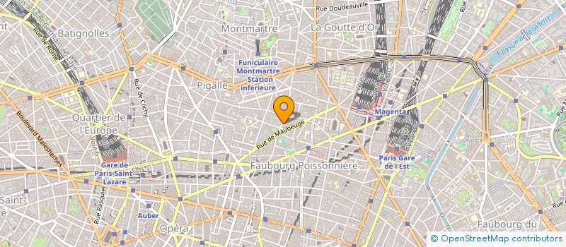 localisation de l'entreprise EGALES PLUS  PARIS