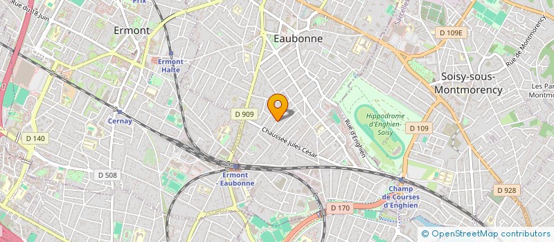 localisation de l'entreprise EGALI à EAUBONNE