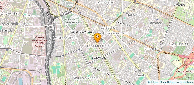 localisation de l'entreprise EGALIS SANTE  LYON