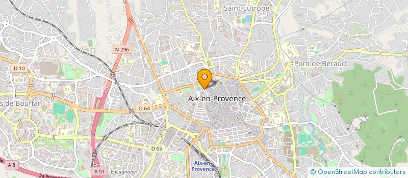 localisation de l'entreprise EGALITE DES CHANCES à AIX-EN-PROVENCE