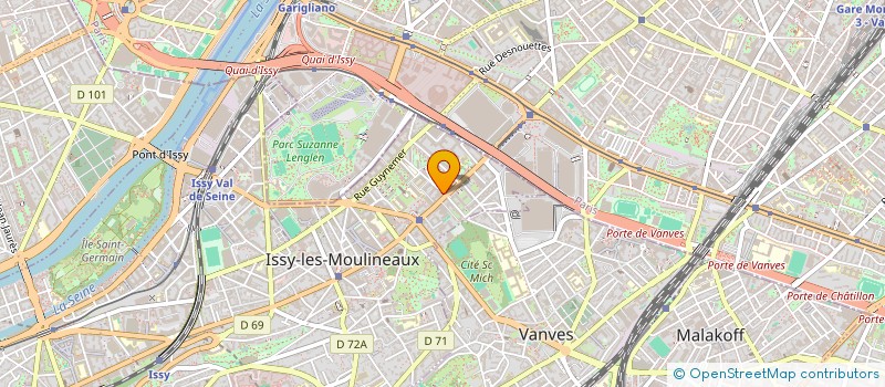 localisation de l'entreprise EGALITE POUR TOUS à ISSY-LES-MOULINEAUX