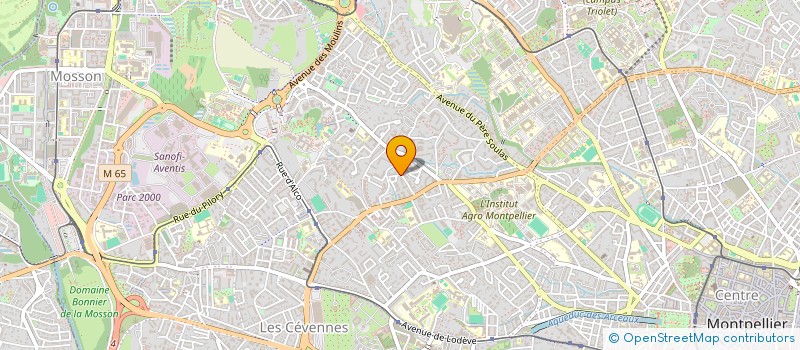 localisation de l'entreprise EGALITE QUALITE DE VIE DES ENFANTS EN SITUATION DE HANDICAP EQUALEH : UNE PLACE POUR TOUS à MONTPELLIER