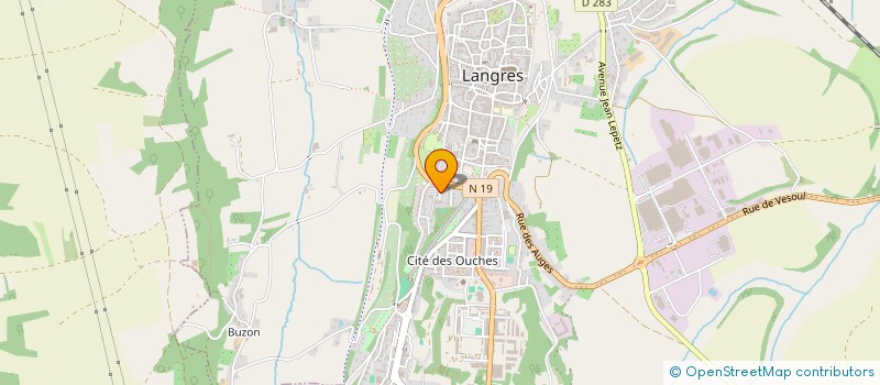 localisation de l'entreprise EGALITE-SANTE à LANGRES