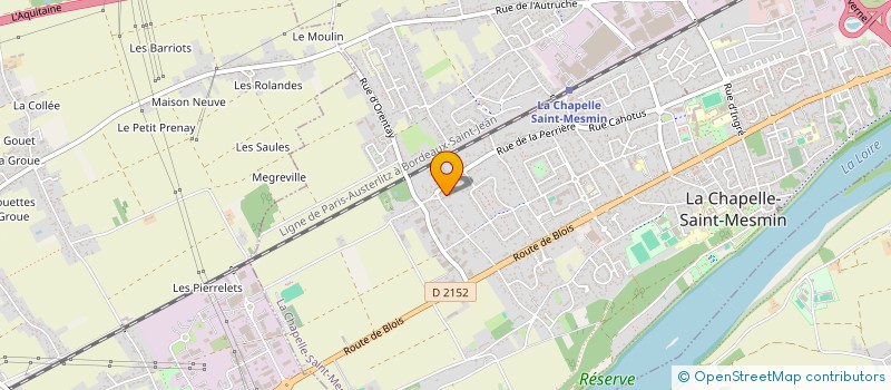 localisation de l'entreprise EGAN à LA CHAPELLE-SAINT-MESMIN