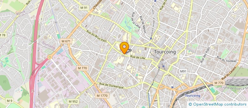 localisation de l'entreprise EGAN COMPANY  TOURCOING