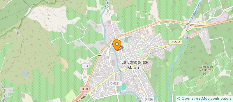 localisation de l'entreprise EGAO  LA LONDE-LES-MAURES