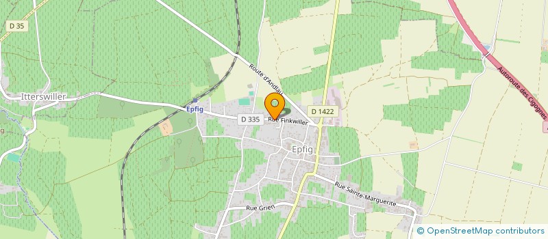 localisation de l'entreprise EGAS INVESTMENT  BERNARDVILLE