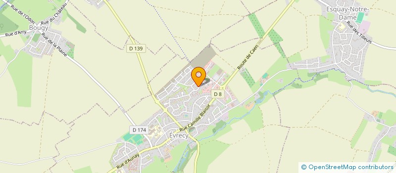 localisation de l'entreprise EGB  COLLEVILLE-MONTGOMERY