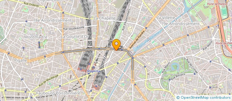 localisation de l'entreprise EGB  PARIS