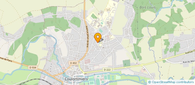 localisation de l'entreprise EGB à COULOMMIERS