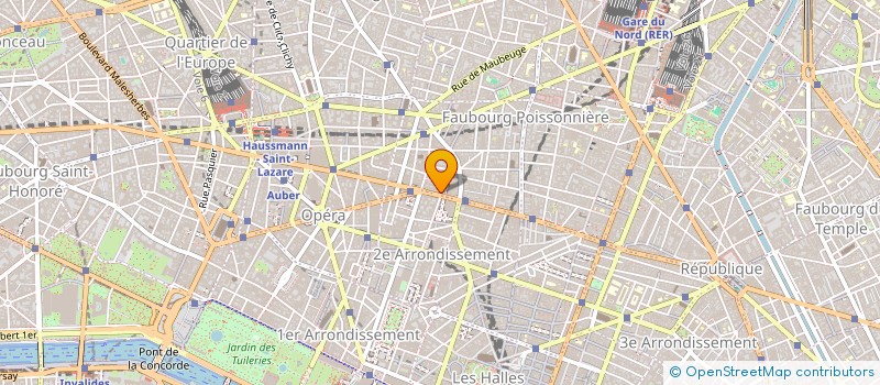 localisation de l'entreprise EGB CANAL à PARIS