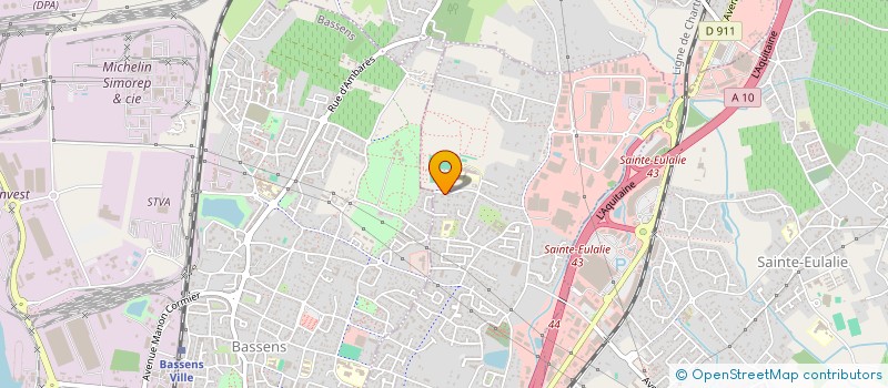 localisation de l'entreprise EGB CONSTRUCTIONS  CARBON-BLANC