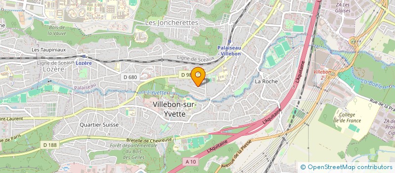 localisation de l'entreprise EGB MARQUES  VILLEBON-SUR-YVETTE