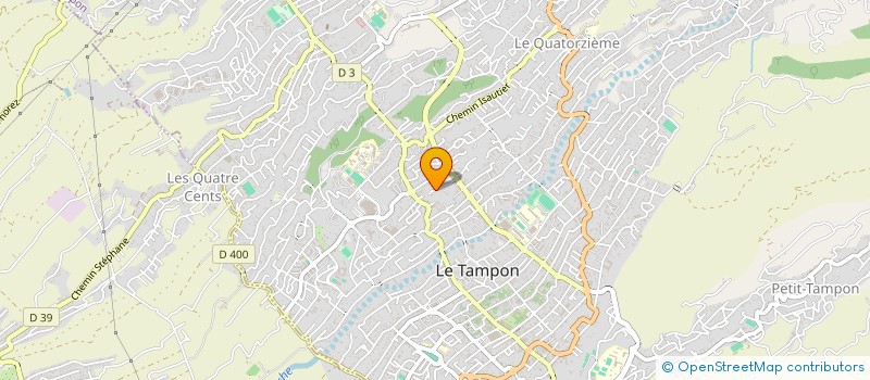 localisation de l'entreprise EGB SERVICES  LE TAMPON