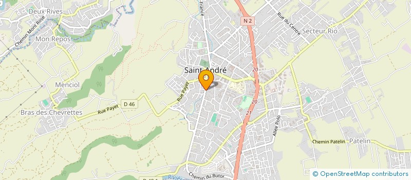 localisation de l'entreprise EGB SIOU à SAINT-ANDRE