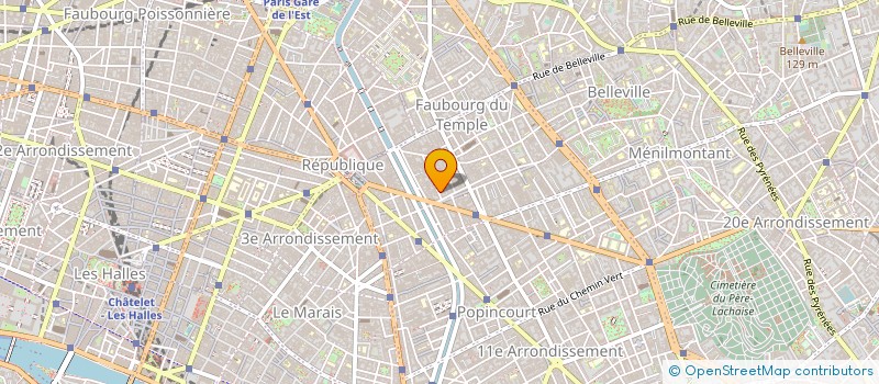 localisation de l'entreprise EGC  PARIS