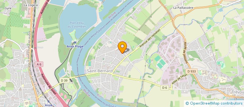 localisation de l'entreprise EGC CONSEILS  SAINT-BERNARD