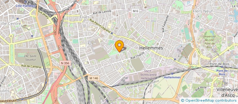 localisation de l'entreprise EGC ENTREPRISE GENERALE DU BATIMENT à LILLE