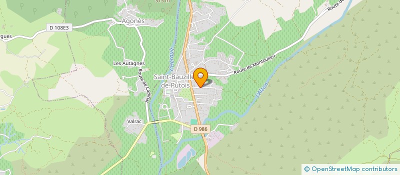 localisation de l'entreprise EGC ESPACE ANTENNES ET TELECOMS à SAINT-BAUZILLE-DE-PUTOIS