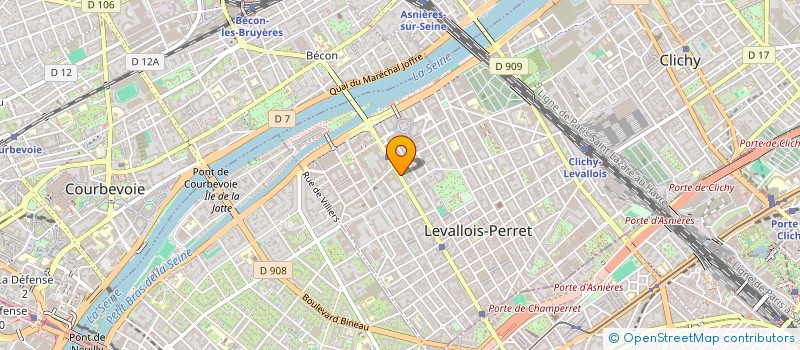 localisation de l'entreprise EGC PARTNERS FRANCE à LEVALLOIS-PERRET