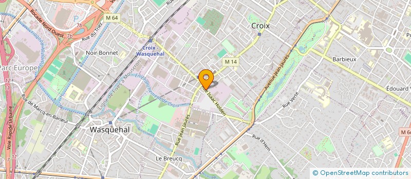 localisation de l'entreprise EGCRB à CROIX