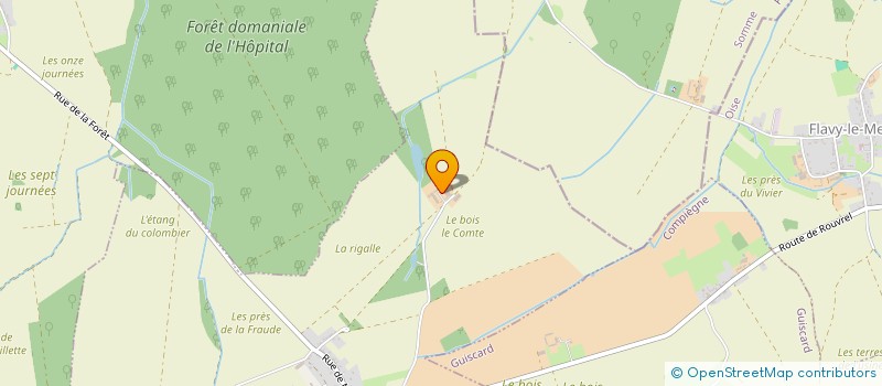 localisation de l'entreprise EGCV  FRENICHES