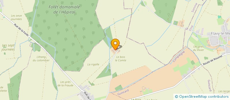 localisation de l'entreprise EGCV AVENIR  FRENICHES