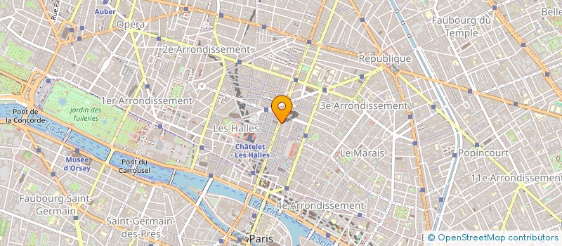 localisation de l'entreprise EGD  PARIS