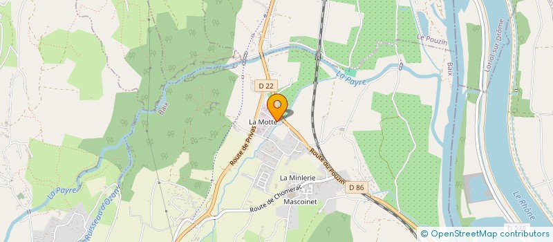 localisation de l'entreprise EGD BAIX  BAIX