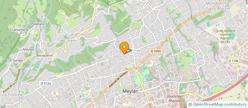 localisation de l'entreprise EGDRASYL  MEYLAN