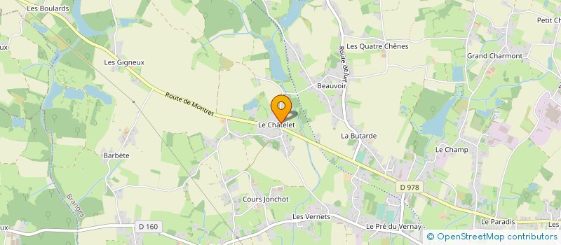 localisation de l'entreprise EGE  BRANGES