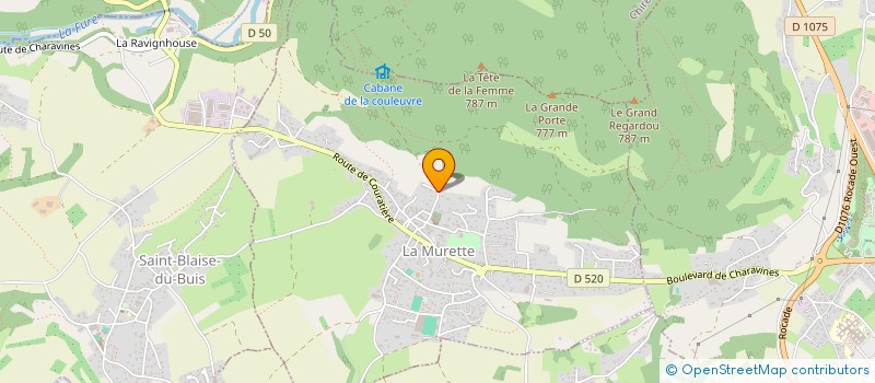 localisation de l'entreprise EGE  LA MURETTE