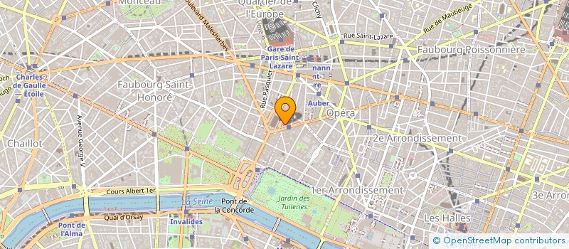 localisation de l'entreprise EGE CARPETS FRANCE à PARIS