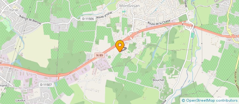 localisation de l'entreprise EGE CONCEPT à SAINT-LOUBES