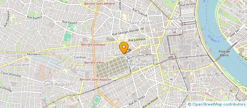 localisation de l'entreprise EGE GRILL RESTAURANT  BORDEAUX