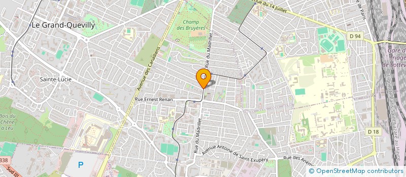 localisation de l'entreprise EGE MARKET  SAINT-ETIENNE-DU-ROUVRAY