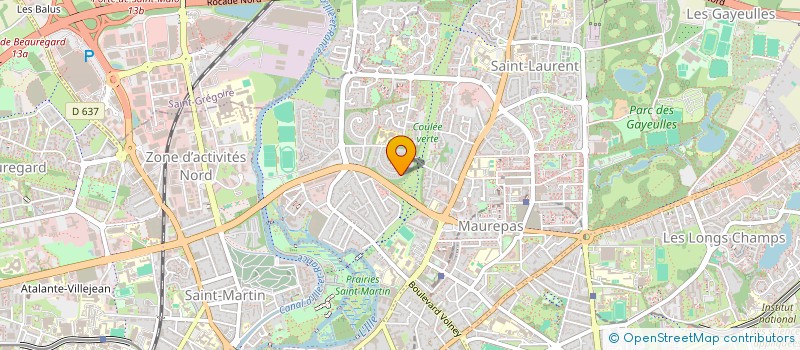 localisation de l'entreprise EGEA  RENNES