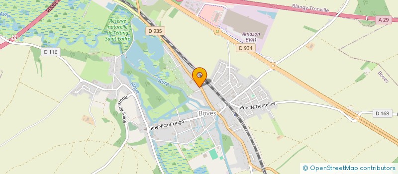 localisation de l'entreprise EGEBAT à BOVES