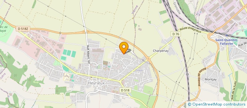 localisation de l'entreprise EGEDIA  SAINT-JUST-CHALEYSSIN