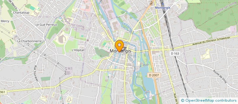 localisation de l'entreprise EGEE à MONTARGIS
