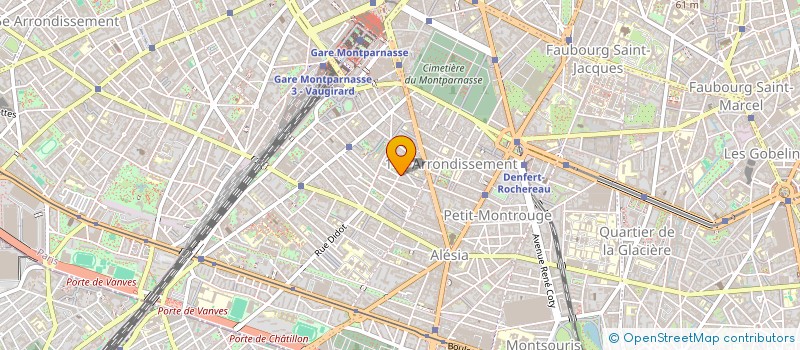 localisation de l'entreprise EGEE FRAICHEUR  PARIS