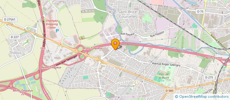 localisation de l'entreprise EGEE PERE ET FILS  TINQUEUX