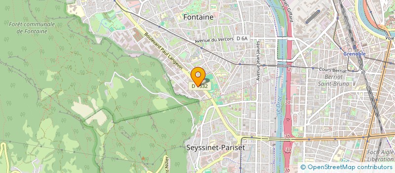 localisation de l'entreprise EGEFIM  SAINT-MARTIN-LE-VINOUX