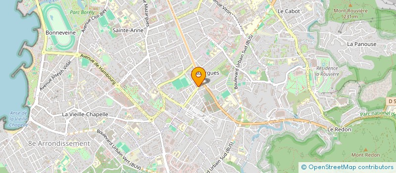 localisation de l'entreprise EGELEC à MARSEILLE