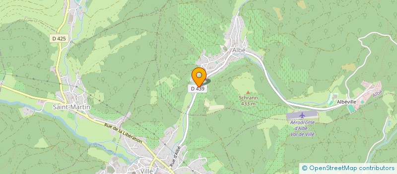 localisation de l'entreprise EGELHOF SA à NEUVE-EGLISE