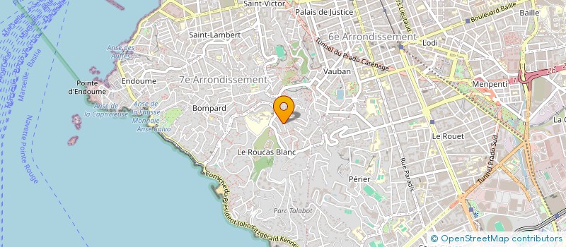 localisation de l'entreprise EGEMONA à MARSEILLE