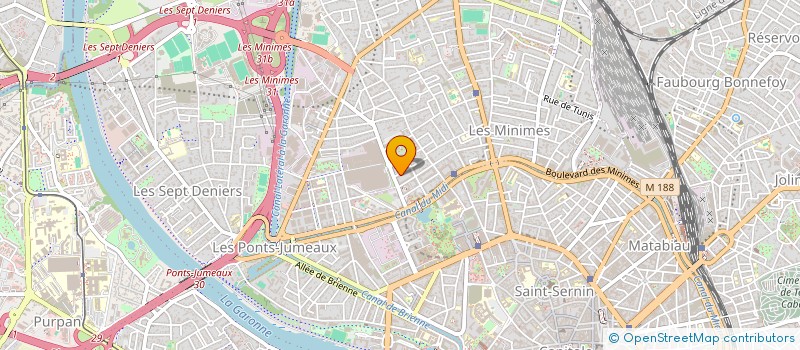 localisation de l'entreprise EGENIA WORLD à TOULOUSE