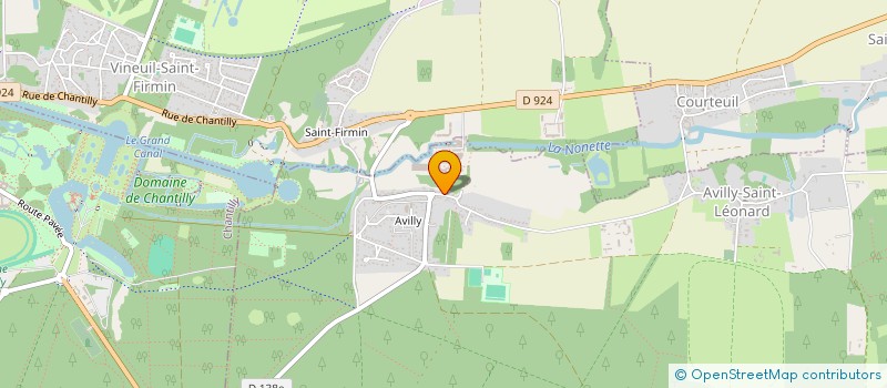 localisation de l'entreprise EGEO HOLDONG GROUP  AVILLY-SAINT-LEONARD